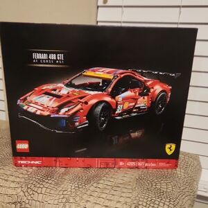 LEGO Technic Ferrari 488 GTE in Red and Black (Factory Sealed)